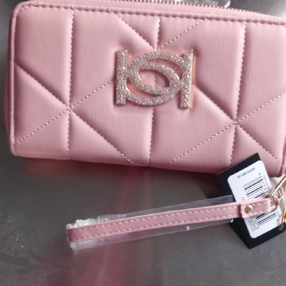 Wallet Long Bebe Elegant Pink Quilted - Picture 3 of 8